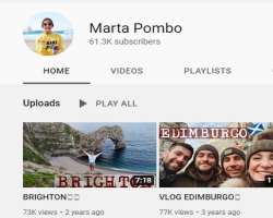 Though she is more popular on Instagram, she also owns a self-titled YouTube channel, where she has earned over 61k subscribers with her entertaining 